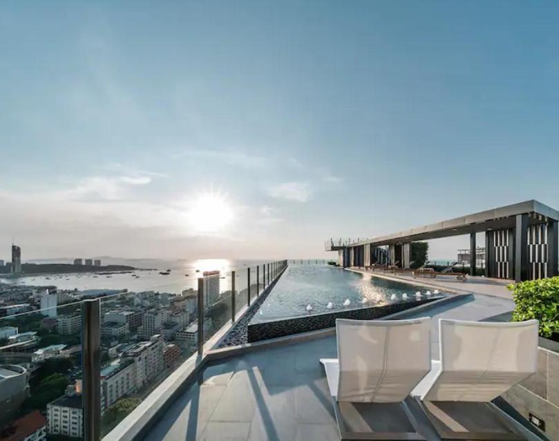 The Base Central Pattaya 2Bed King&Queen Sky Seaview & Infinity Pool 外观 照片